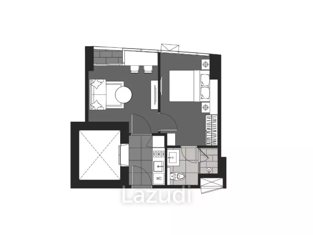 Luxurious 1BR Condo at AESTIQ Thonglor, Bangkok