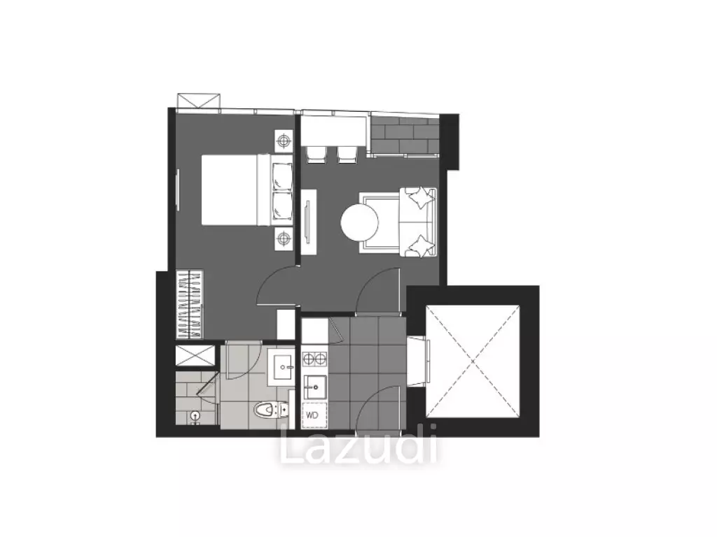 Luxurious 1-Bed Condo in AESTIQ Thonglor, Bangkok
