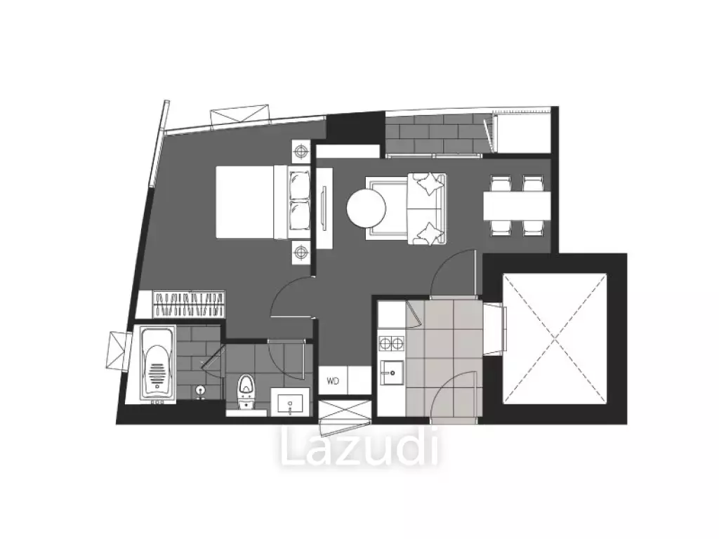 Luxurious 1BR Condo at AESTIQ Thonglor, Bangkok