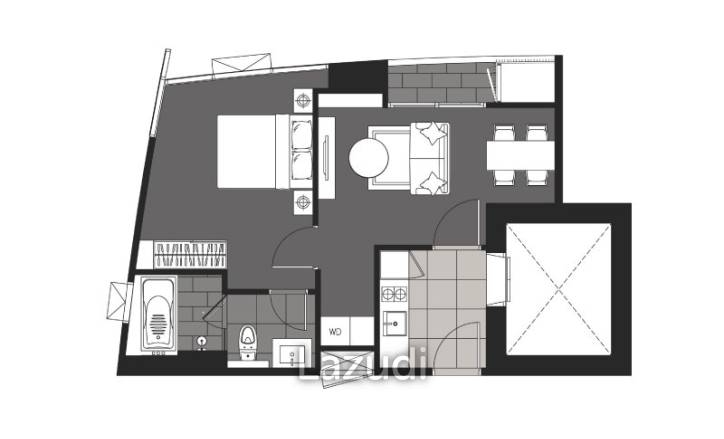 Luxurious 1BR Condo at AESTIQ Thonglor, Bangkok