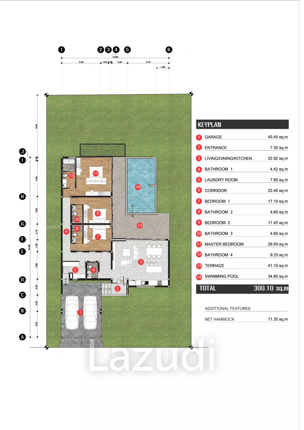 3 Bed 4 Bath KA Villa Phangnga