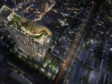 Edge Central Pattaya best building 1 bedroom with sea view FOREIGN