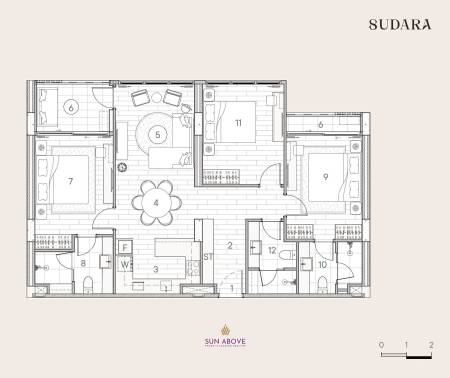 3 Bed 3 Bath 110 SQ.M Sudara