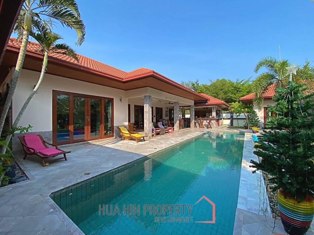 5 Bed 6 Bath Family Home For Sale on 1 Rai Land in Hana Mauka Village