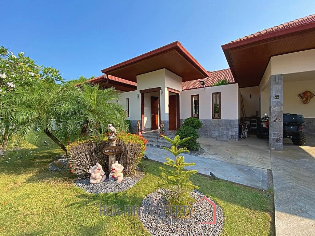 5 Bed 6 Bath Family Home For Sale on 1 Rai Land in Hana Mauka Village
