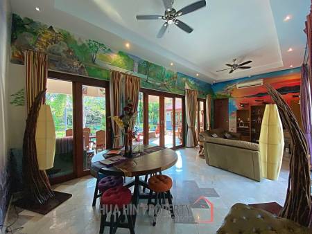 5 Bed 6 Bath Family Home For Sale on 1 Rai Land in Hana Mauka Village