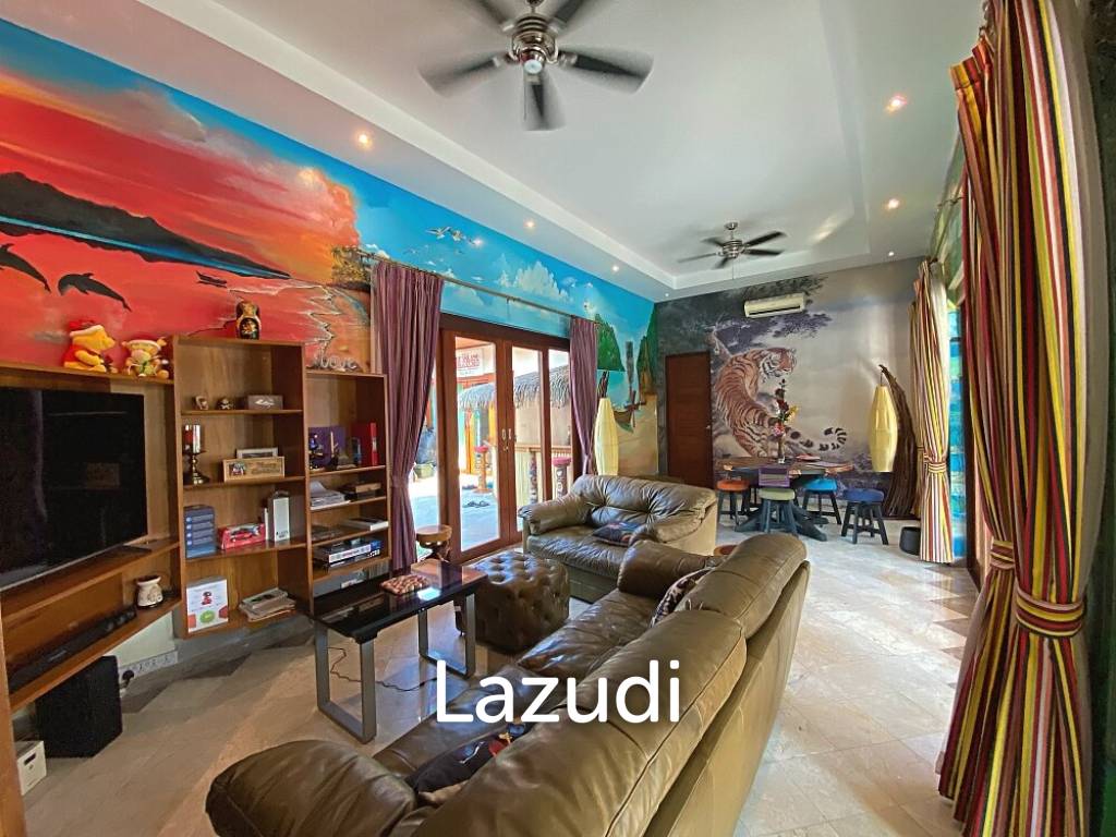 5 Bed 6 Bath Family Home For Sale on 1 Rai Land in Hana Mauka Village