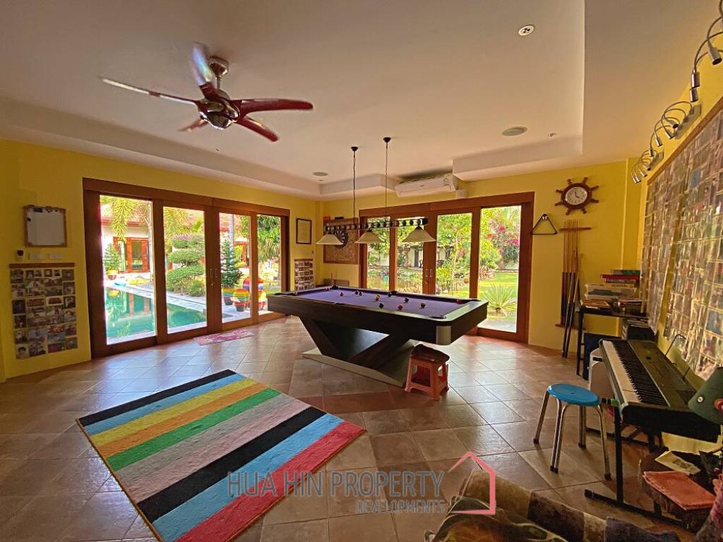 5 Bed 6 Bath Family Home For Sale on 1 Rai Land in Hana Mauka Village