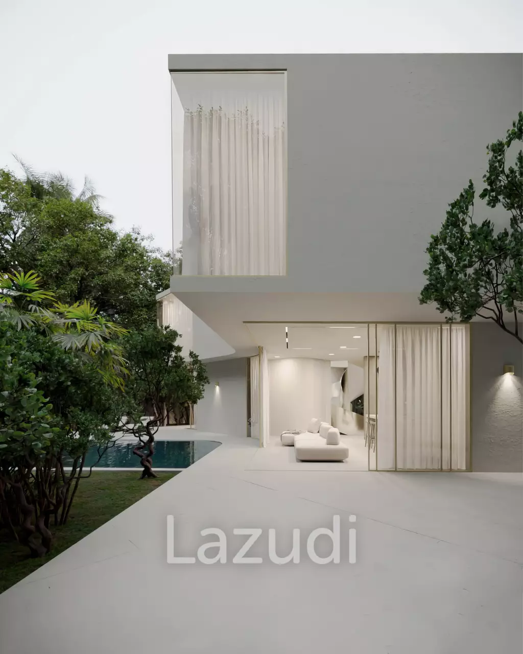 A Luxurious Villa Haven Complex With Ocean View