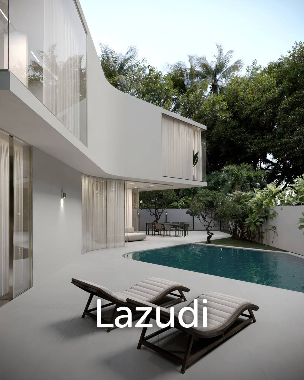 A Luxurious Villa Haven Complex With Ocean View