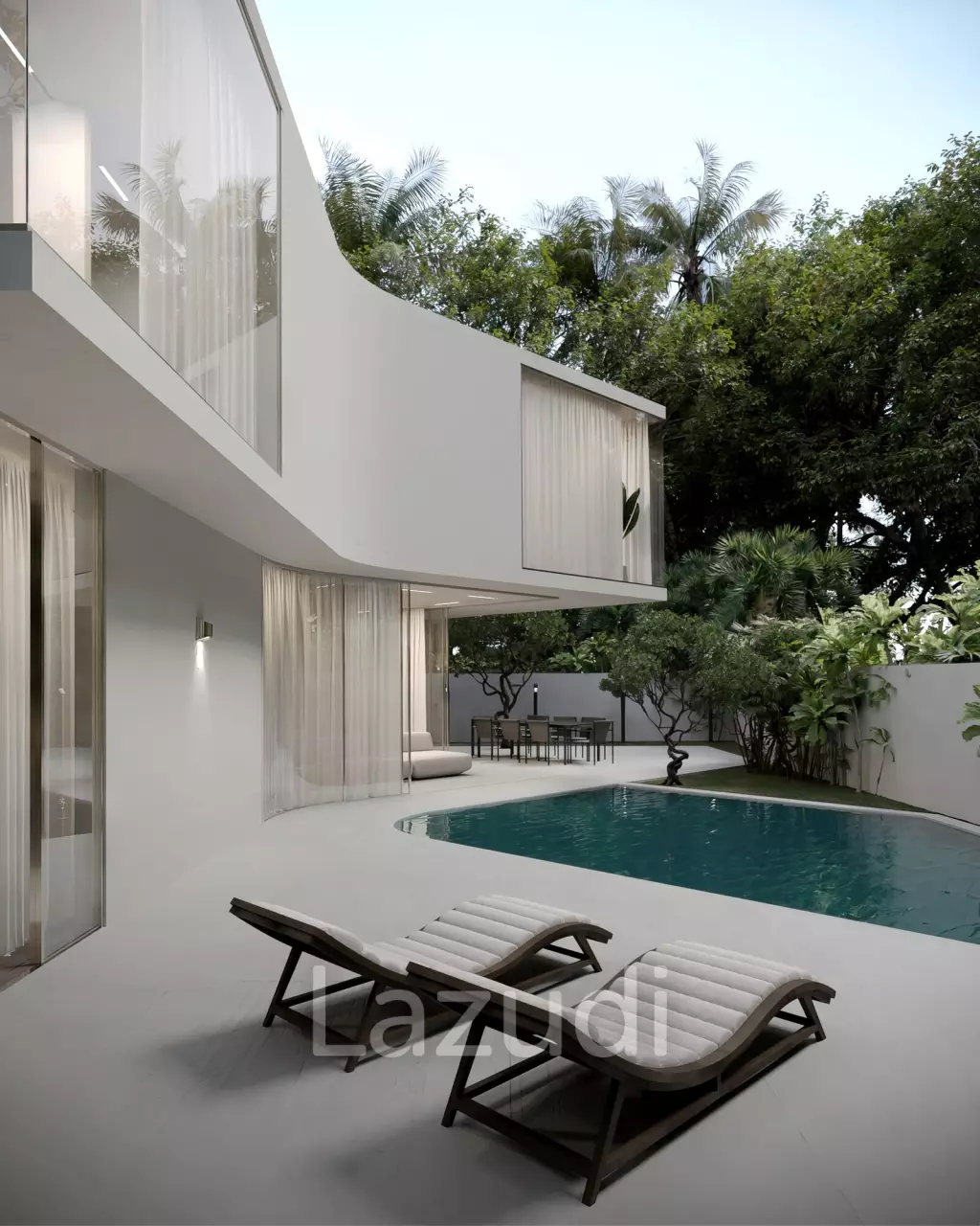 A Luxurious Villa Haven Complex With Ocean View