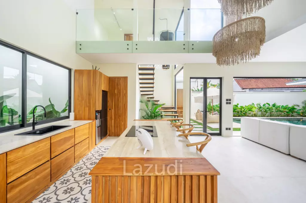 MODERN 4-BEDROOM VILLA IN SEMINYAK, CLOSE TO DOUBLE SIX BEACH