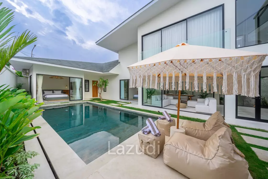 MODERN 4-BEDROOM VILLA IN SEMINYAK, CLOSE TO DOUBLE SIX BEACH