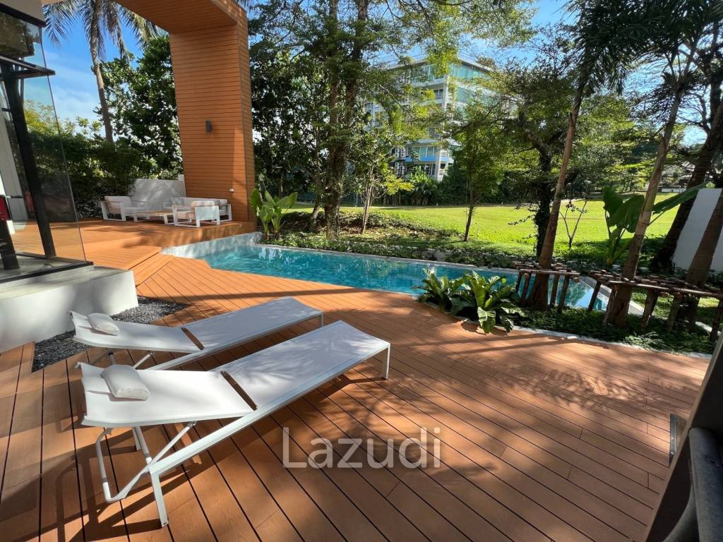 Modern Fully Furnished 4 bedroom Golf Pool Villa,  located inside Phuket Country Club Kathu