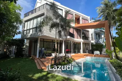 Modern Fully Furnished 4 bedroom Golf Pool Villa,  located inside Phuket Country Club Kathu