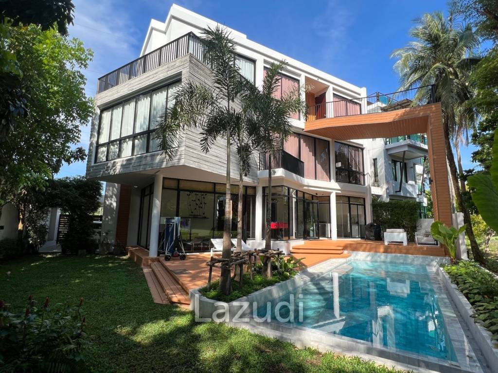 Modern Fully Furnished 4 bedroom Golf Pool Villa,  located inside Phuket Country Club Kathu