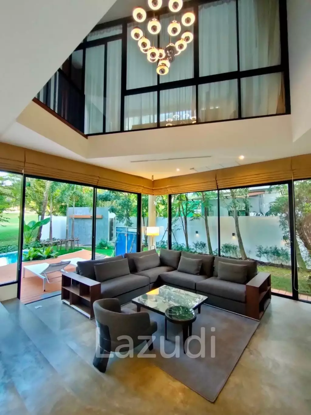 Modern Fully Furnished 4 bedroom Golf Pool Villa,  located inside Phuket Country Club Kathu