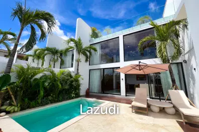 MODERN LEASEHOLD VILLA WITH ROOFTOP OASIS IN BINGIN