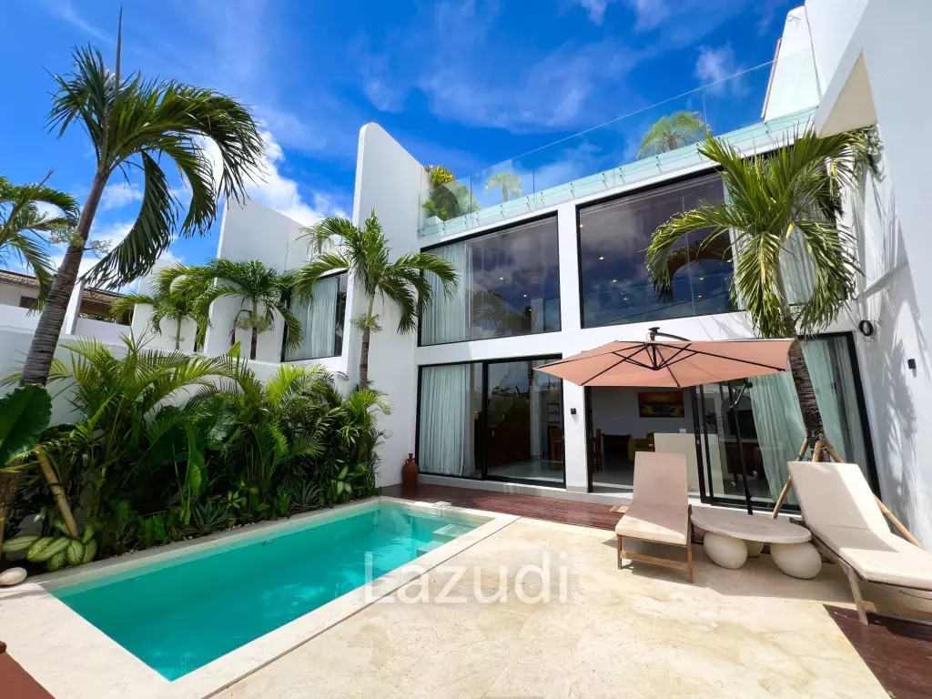 MODERN LEASEHOLD VILLA WITH ROOFTOP OASIS IN BINGIN