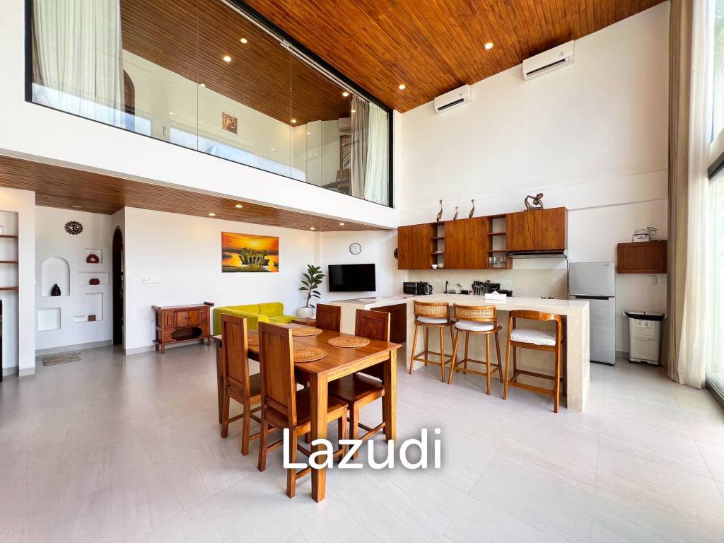 MODERN LEASEHOLD VILLA WITH ROOFTOP OASIS IN BINGIN