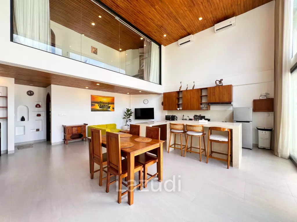 MODERN LEASEHOLD VILLA WITH ROOFTOP OASIS IN BINGIN