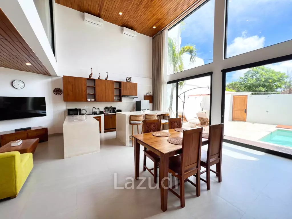 MODERN LEASEHOLD VILLA WITH ROOFTOP OASIS IN BINGIN
