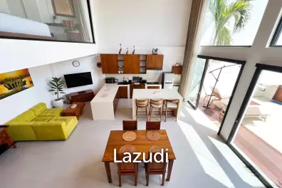 MODERN LEASEHOLD VILLA WITH ROOFTOP OASIS IN BINGIN