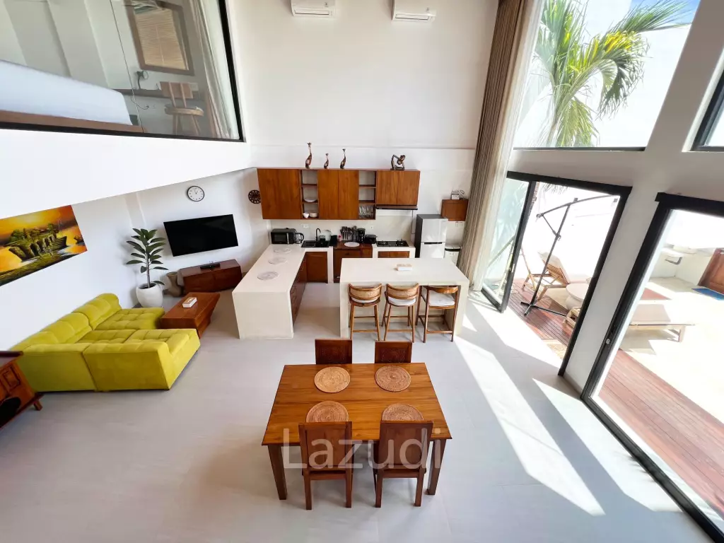 MODERN LEASEHOLD VILLA WITH ROOFTOP OASIS IN BINGIN