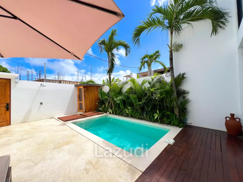 MODERN LEASEHOLD VILLA WITH ROOFTOP OASIS IN BINGIN