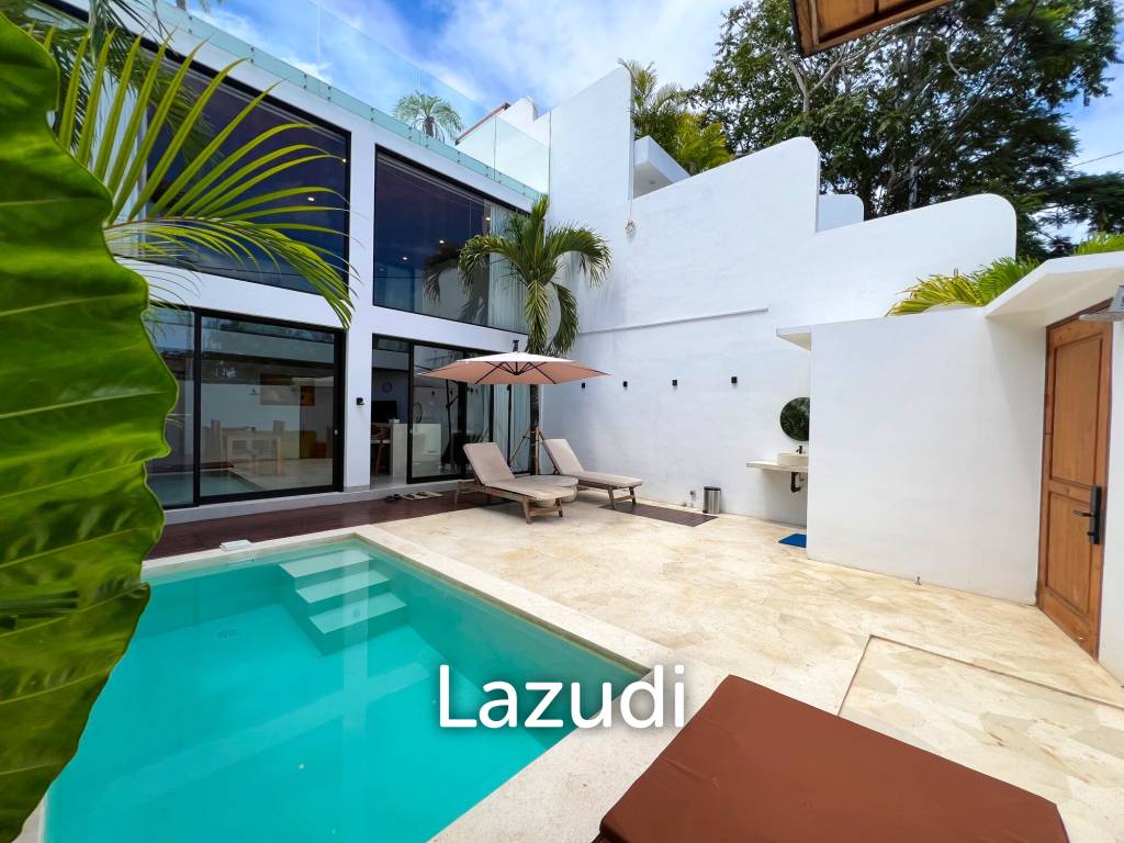 MODERN LEASEHOLD VILLA WITH ROOFTOP OASIS IN BINGIN