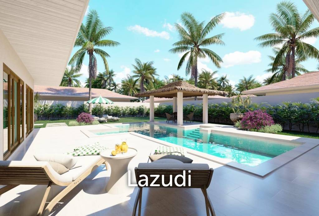 3 Bed Contemporary tropical Villa