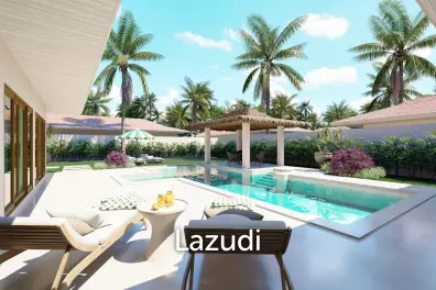 3 Bed Contemporary tropical Villa