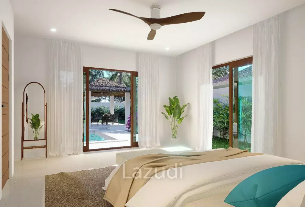3 Bed Contemporary tropical Villa