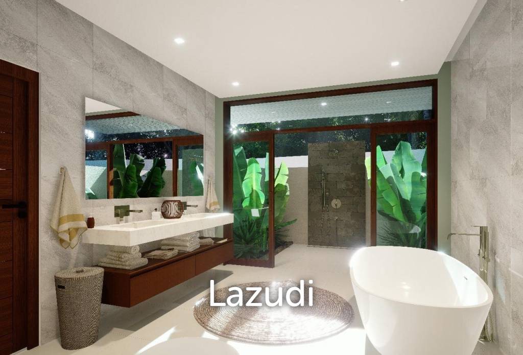 3 Bed Contemporary tropical Villa