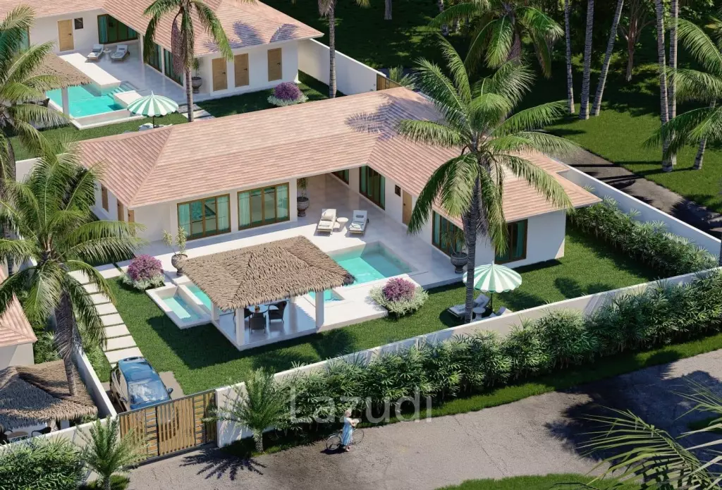 3 Bed Contemporary tropical Villa