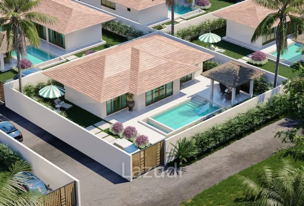 3 Bed Contemporary tropical Villa