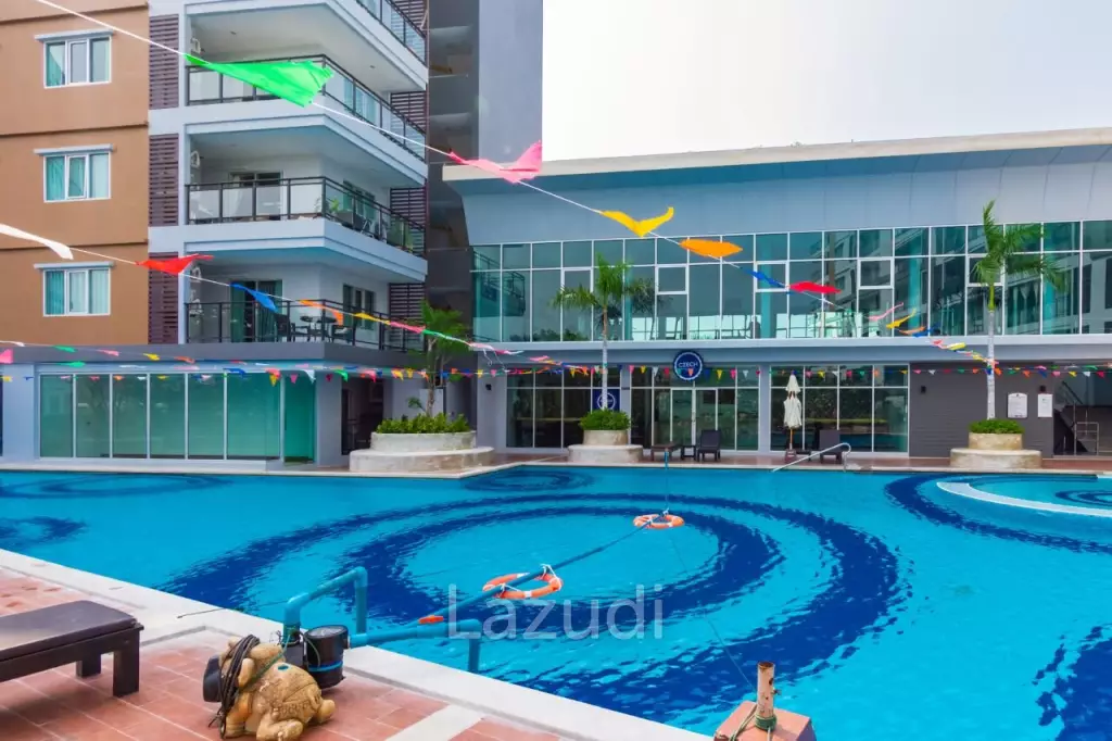 THE 88 CONDO : 1 bed great scenery with partial sea view