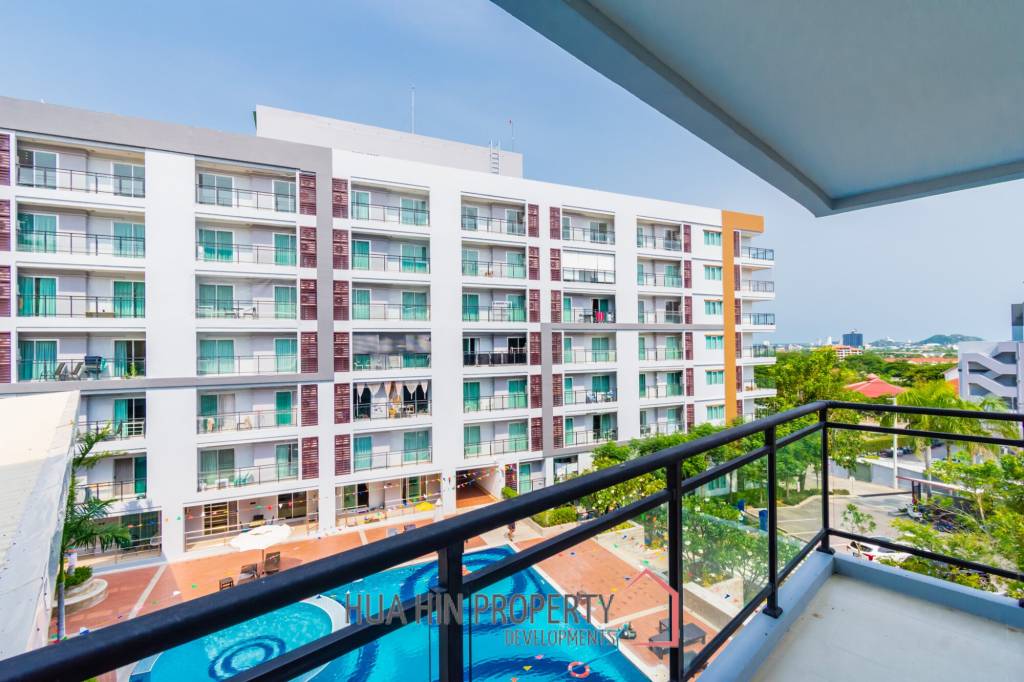THE 88 CONDO : 1 bed great scenery with partial sea view