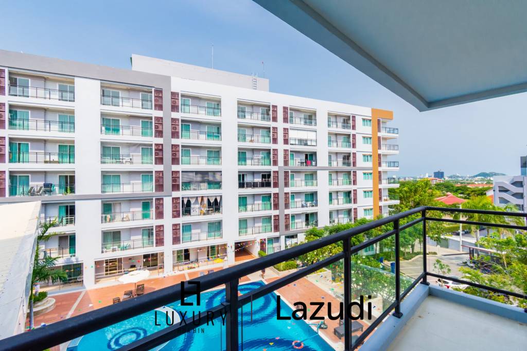 THE 88 CONDO : 1 bed great scenery with partial sea view