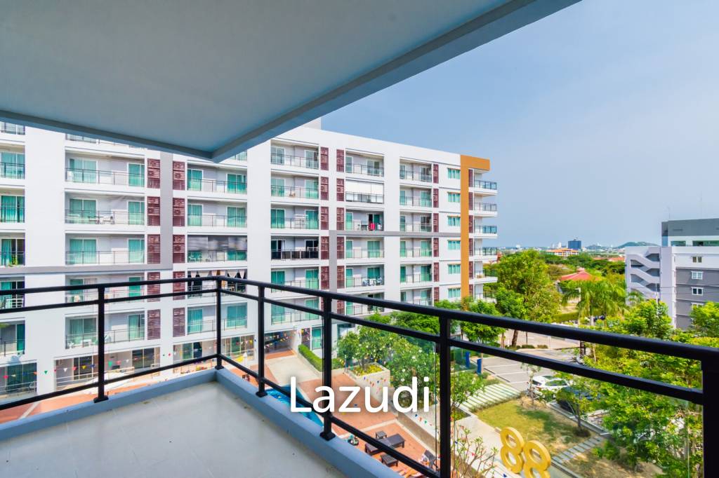 THE 88 CONDO : 1 bed great scenery with partial sea view