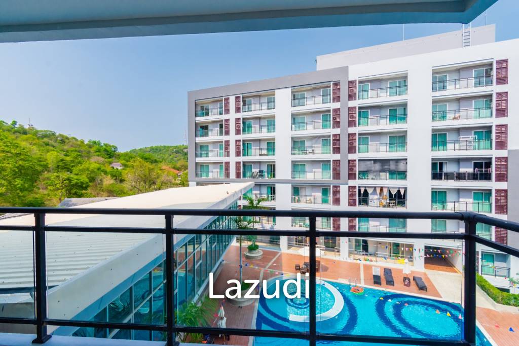THE 88 CONDO : 1 bed great scenery with partial sea view