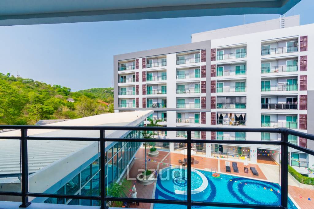 THE 88 CONDO : 1 bed great scenery with partial sea view