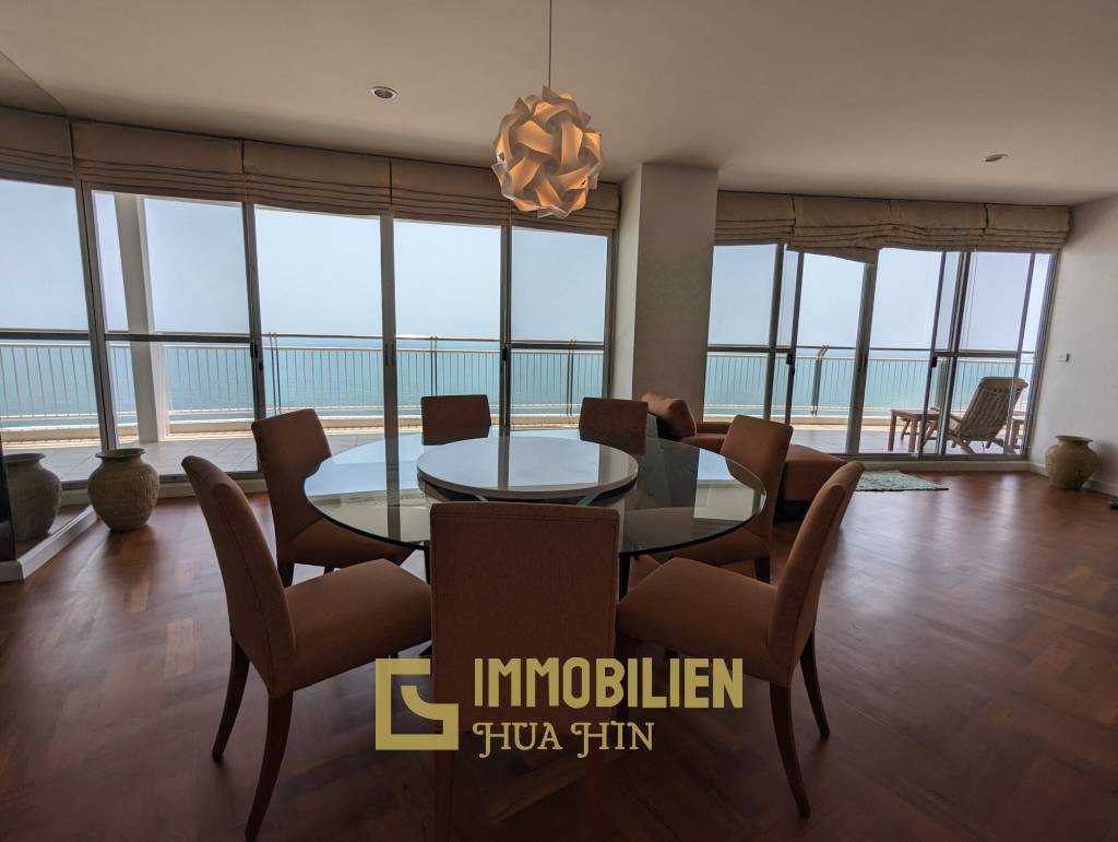 Baan Rom Ruen / Hua Hin: Luxuriöse 3-Schlafzimmer-Eigentumswohnung am Strand