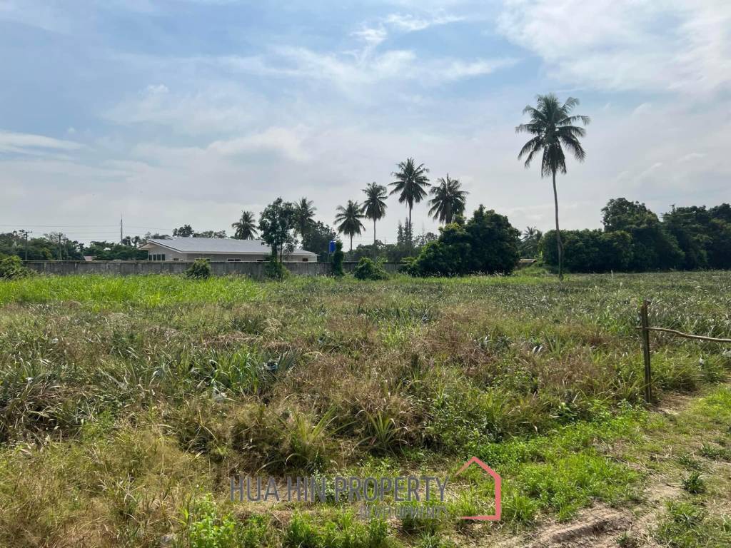 Prime Land For Sale : 9-2-98 Rai In Cha Am