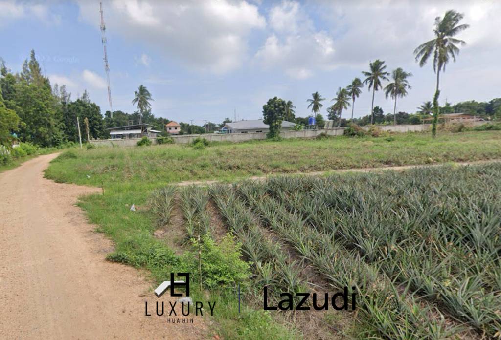 Prime Land For Sale : 9-2-98 Rai In Cha Am