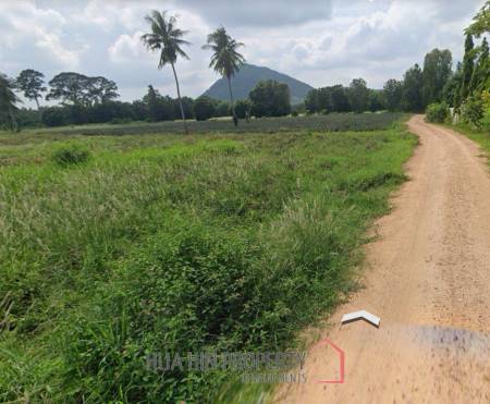 Prime Land For Sale : 9-2-98 Rai In Cha Am
