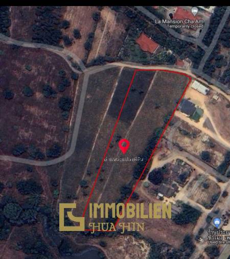 Prime Land For Sale : 9-2-99 Rai In Cha Am