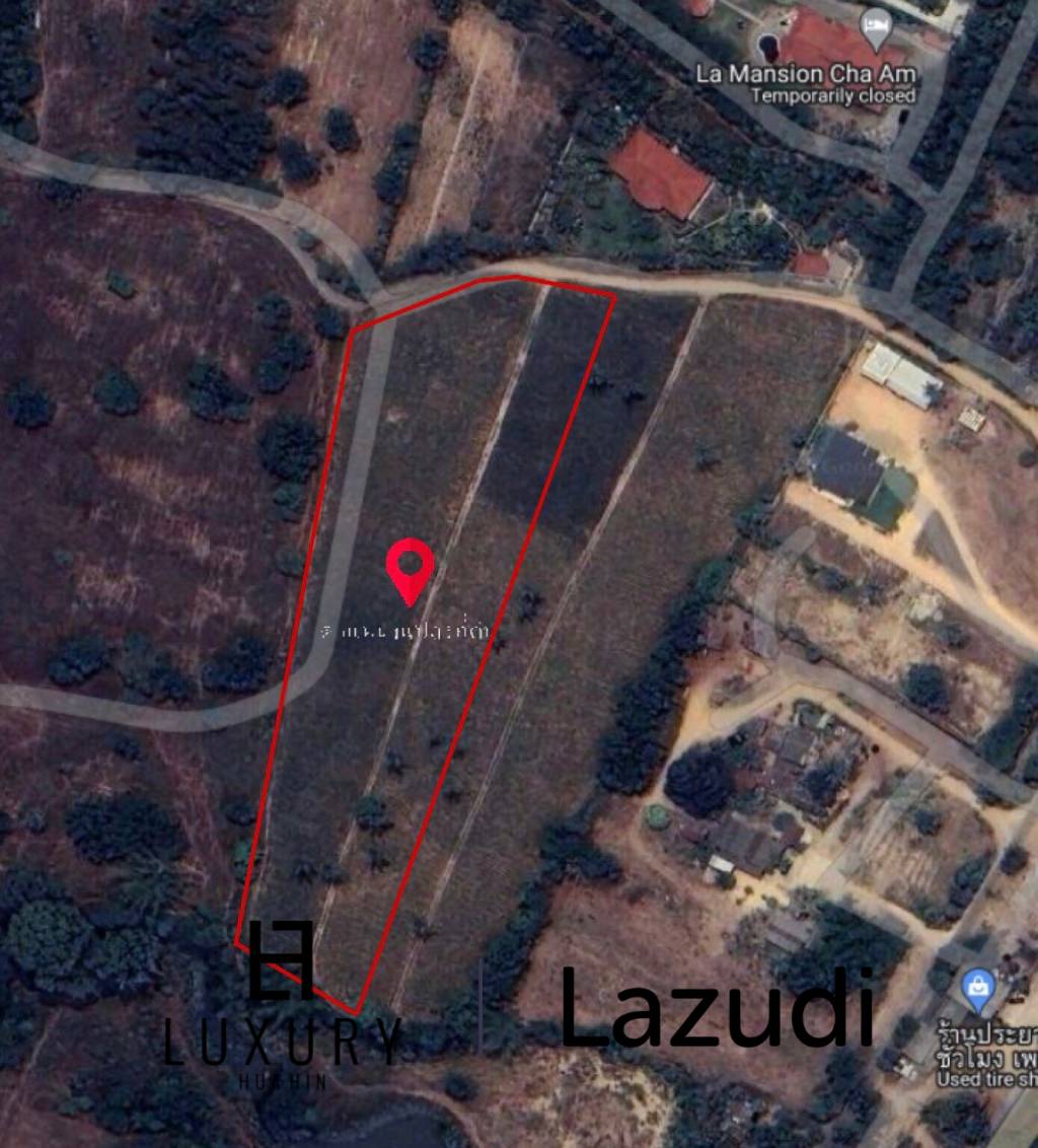 Prime Land For Sale : 15.592 sqm (9-2-98 Rai) In Cha Am