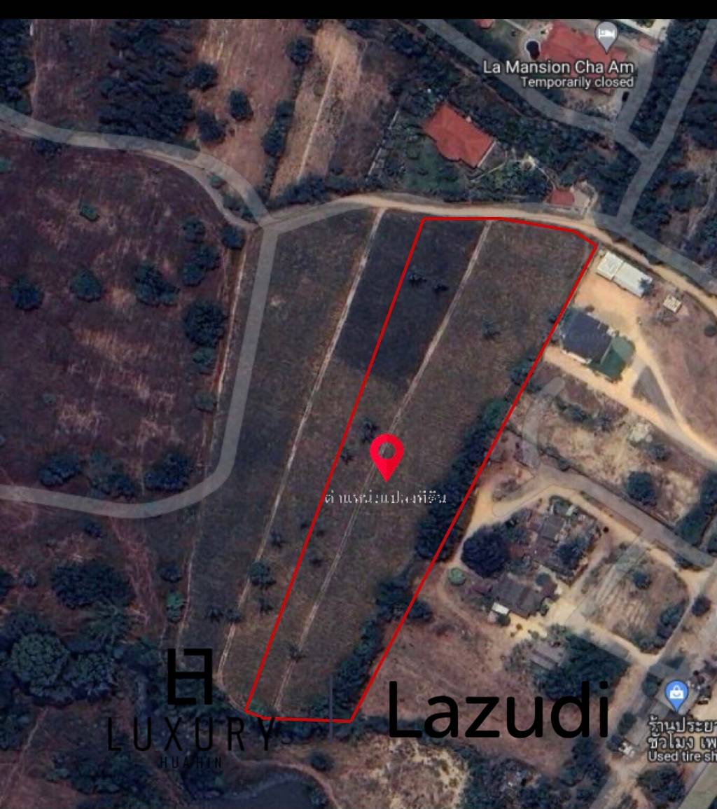 Prime Land For Sale : 9-2-99 Rai (15.596 sqm) In Cha Am