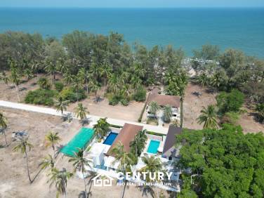 22 Rai land with Stunning 2 Pool Villas  at Sang-Arun Beach, Thap sakae